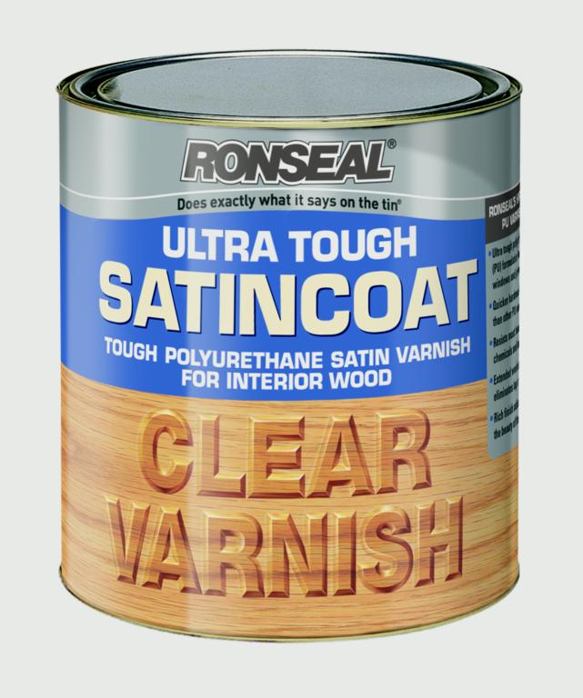 Ronseal Ultra Tough Varnish Satin Coat