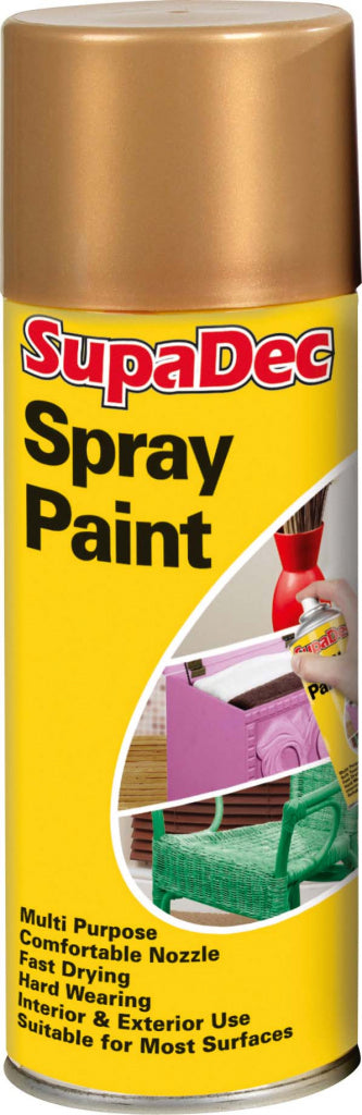 SupaDec Peinture en Spray 400 ml Or