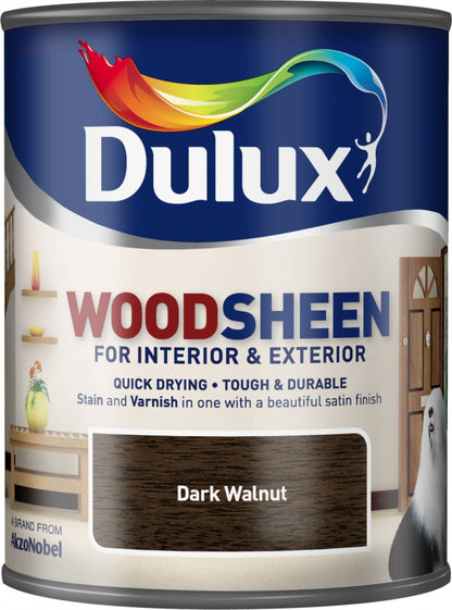 Dulux Woodsheen 750ml Noyer Foncé