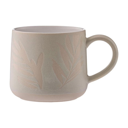 Mason Cash Botanical Olive Leaf Grey Mug