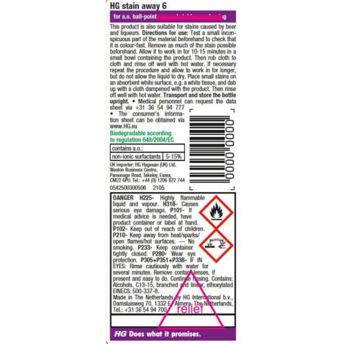 HG Stain Away No.6 Ballpoint Pen