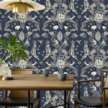 Belgravia Menagerie Wallpaper