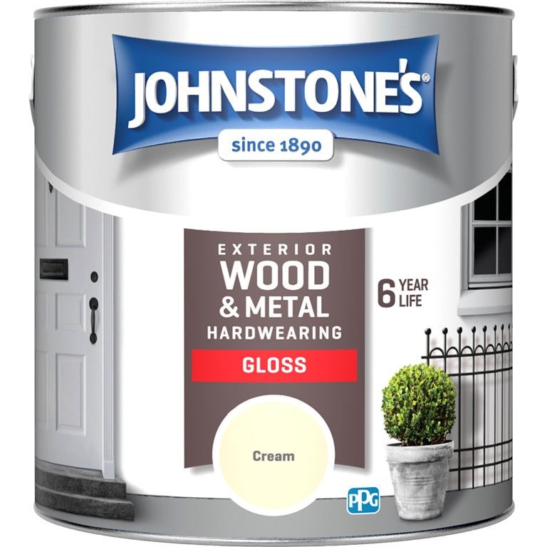 Johnstone's Exterior Hardwearing Gloss 2.5L