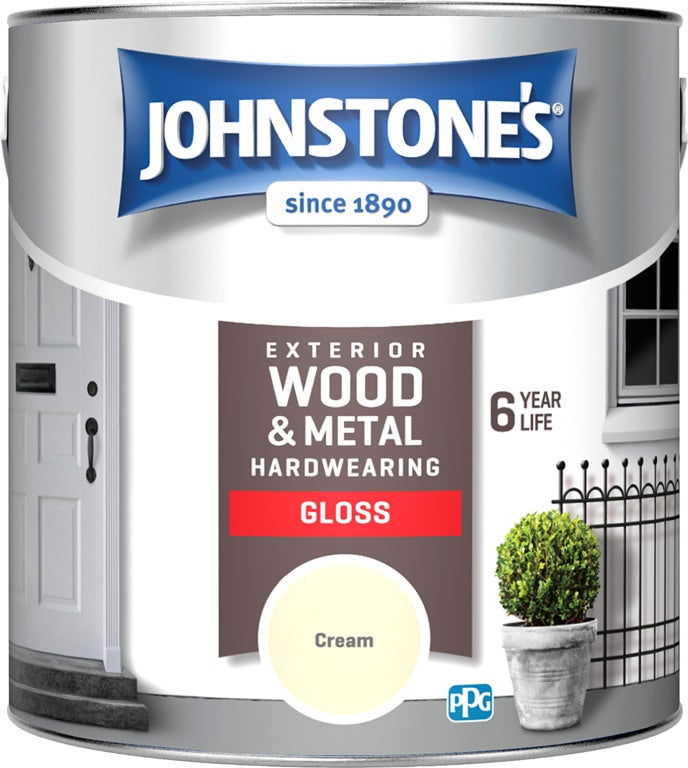 Johnstone's Exterior Hardwearing Gloss 2.5L