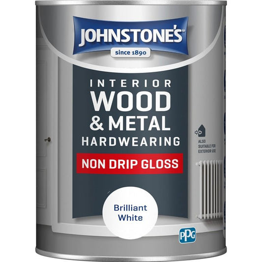 Johnstone's Non Drip Gloss - Brilliant White