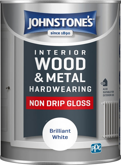 Johnstone's Gloss anti-goutte – Blanc brillant