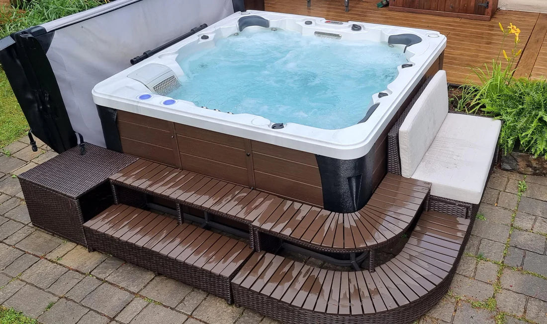 Canadian Spa Erie AI Hot Tub | 6-Person 46-Jet