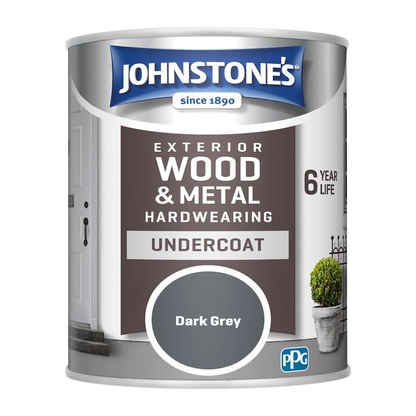 Johnstone's Capa Base Exterior 750ml Gris Oscuro