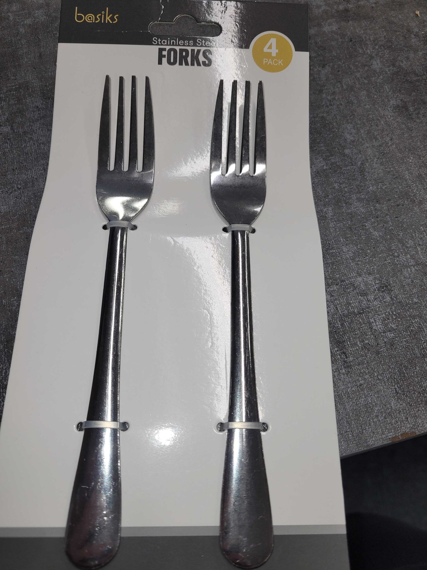 Basiks Stainless Steel Forks