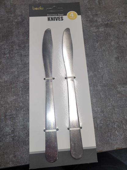 Basiks Stainless Steel Knives