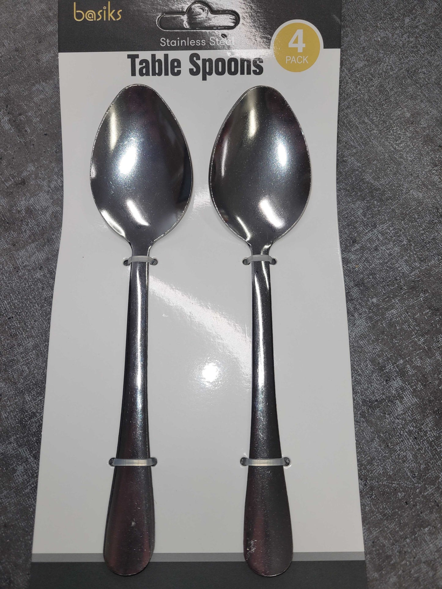 Basiks Stainless Steel Tablespoons