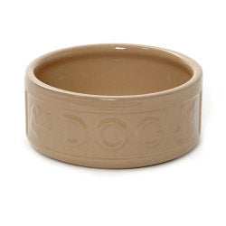 Mason Cash Cane Dog Bowl - Lettered