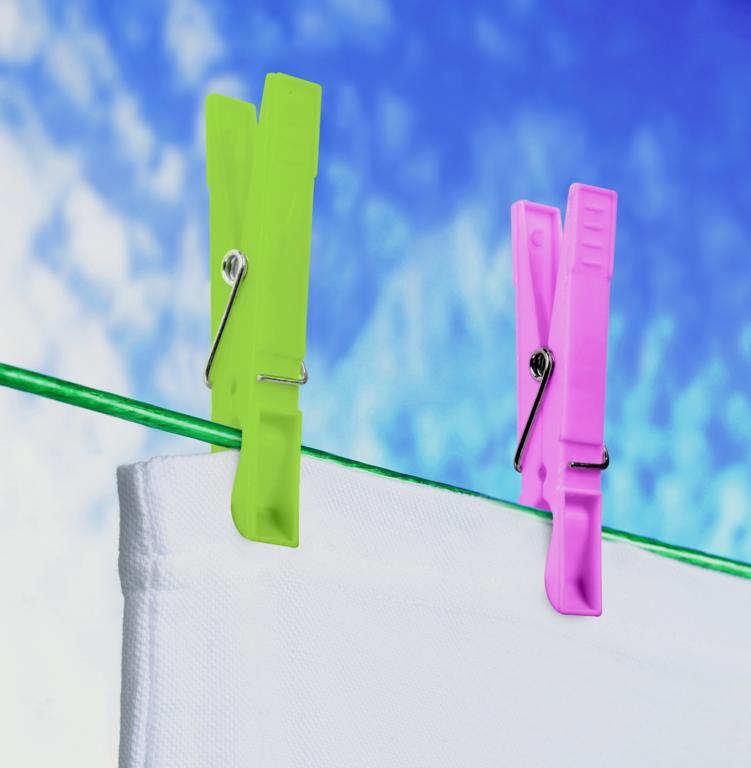 SupaHome Plastic Clothes Pegs