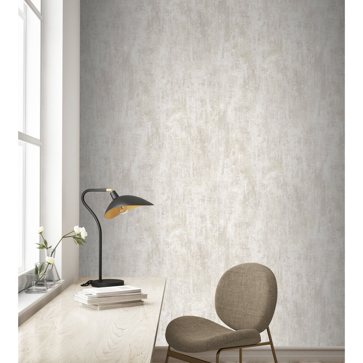 Muriva Phelan Texture Cream Wallpaper (209102)