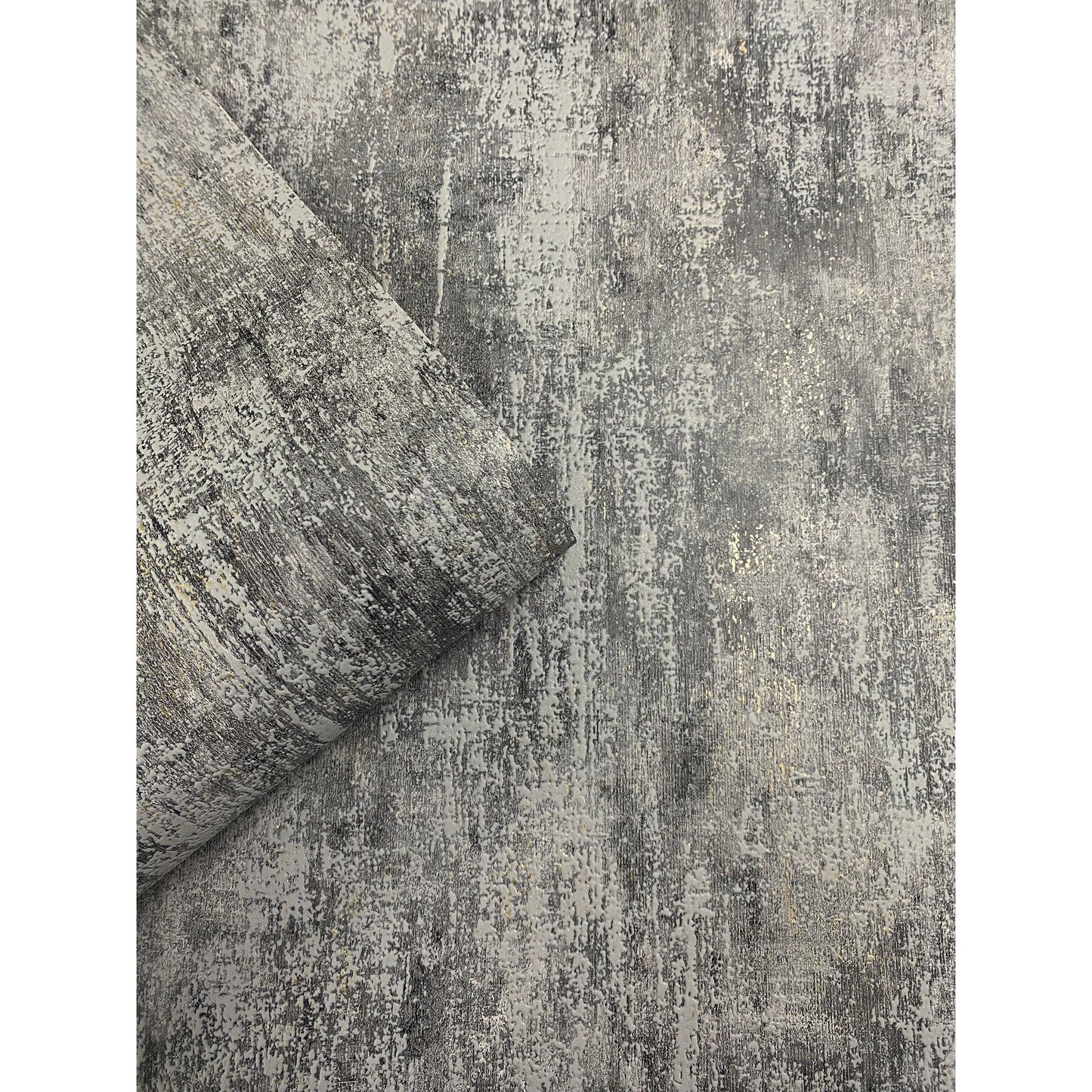 Muriva Phelan Texture Charcoal Wallpaper (209103)