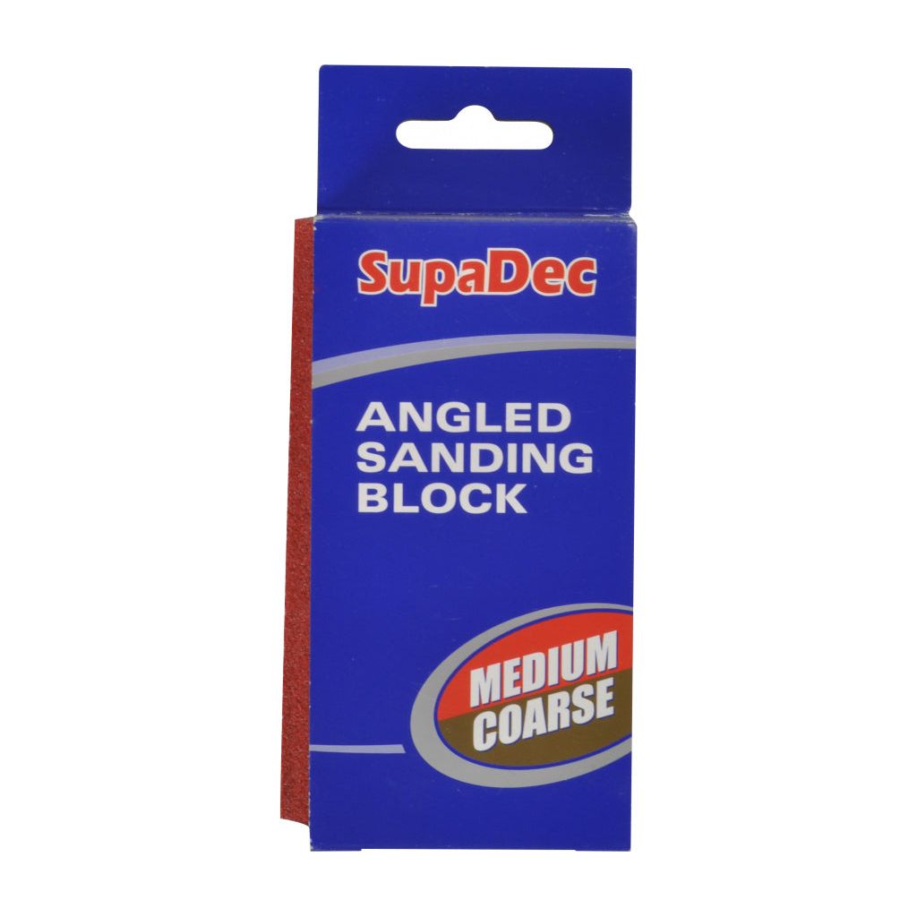 SupaDec Angled Sanding Block