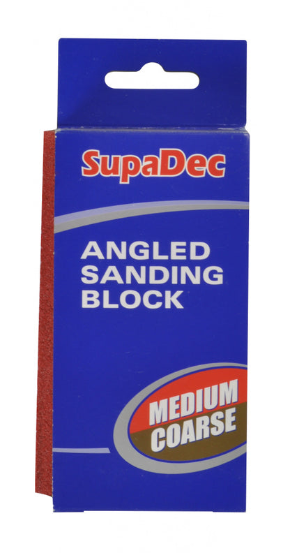 SupaDec Angled Sanding Block