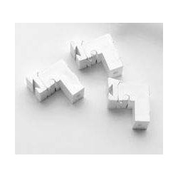 Universal Curtain Track Brackets – White (Pack of 5)