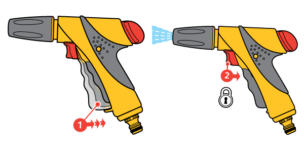 Hozelock Jet Plus Spray Gun