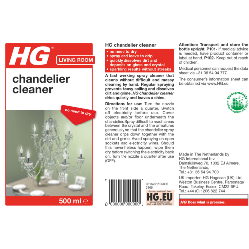 HG Chandelier Spray Cleaner