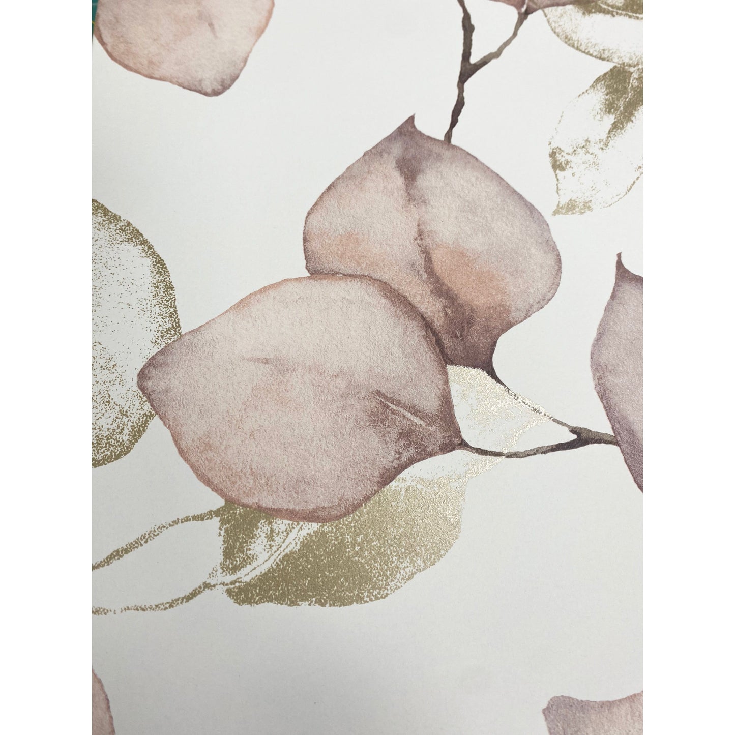 Muriva Eucalyptus Blush Wallpaper (210502)