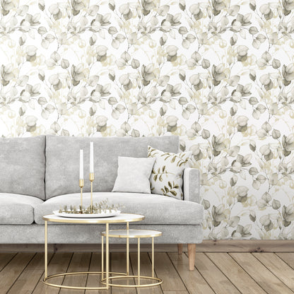 Muriva Eucalyptus Natural Wallpaper (210503)