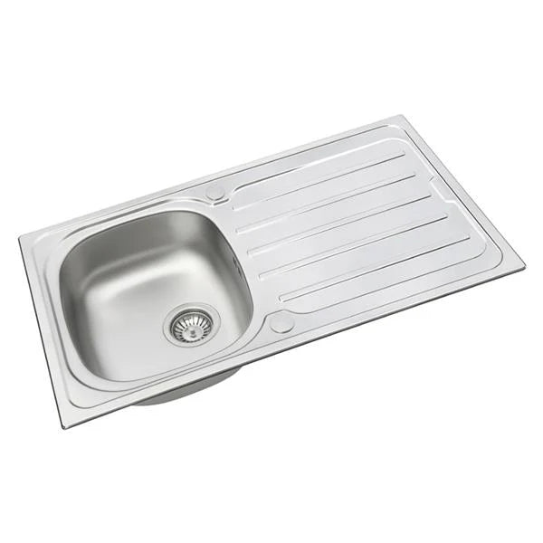 Pyramis Vera S/S  Bowl Sink + Tap 860x500 Single