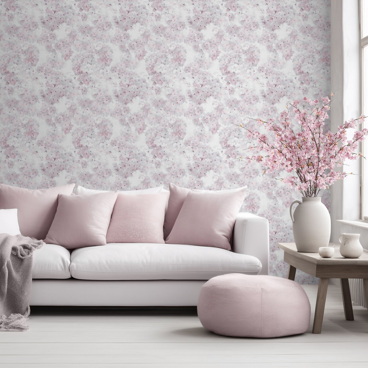 Muriva Apple Blossom Wallpaper