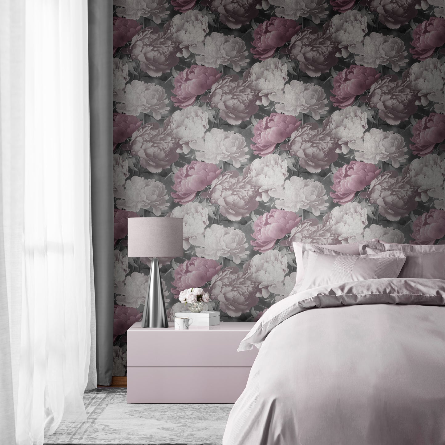 Muriva Doretta Floral Wallpaper