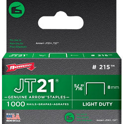 Arrow JT21/T27 Staples