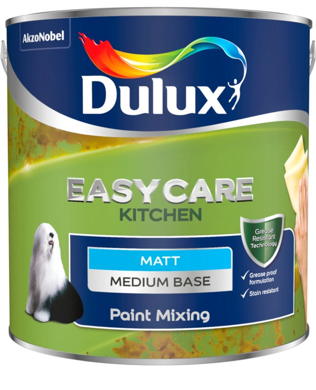 Dulux Colour Mixing Kitchen Matt Base 2.5L