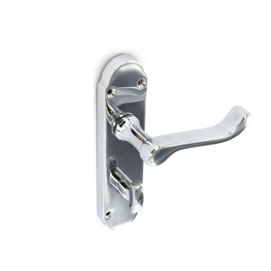 Securit Chrome Shaped Bath Handles (1 Pair)