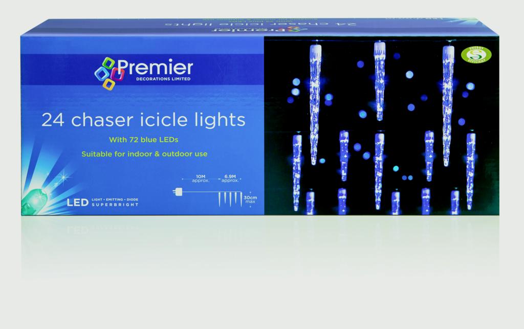 Premier 24 Chaser Icicles Lights