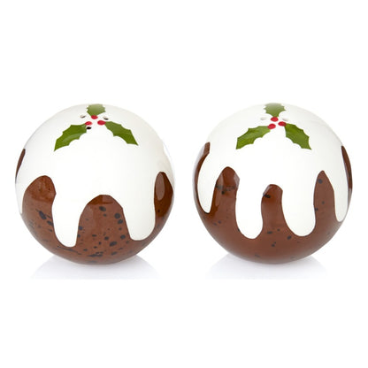 Premier Xmas Pudding Salt & Pepper Shaker