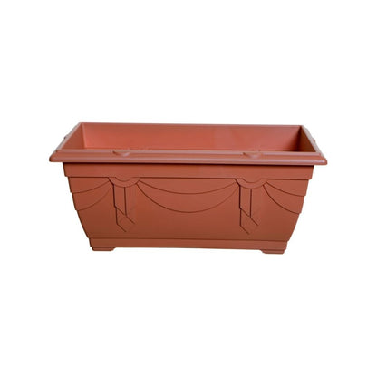 Whitefurze 40cm Venetian Window Box Terracotta