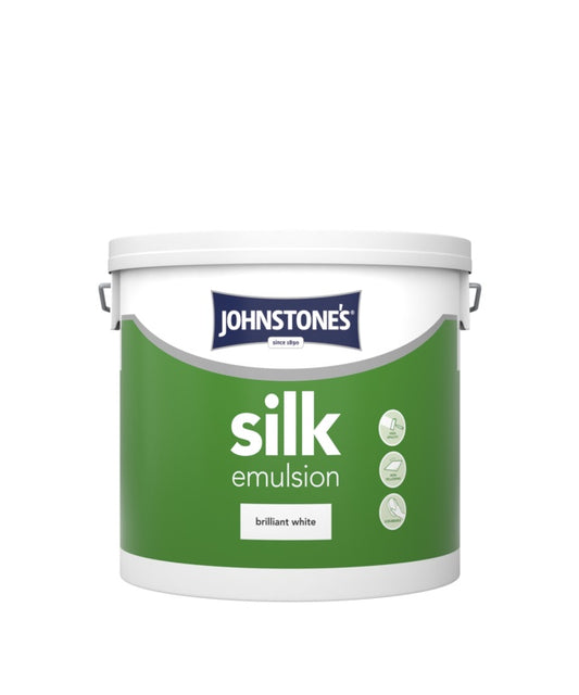 Johnstone's Wall & Ceiling Silk 5L Brilliant White