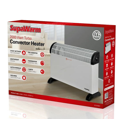 SupaWarm Turbo Convecteur 2000w