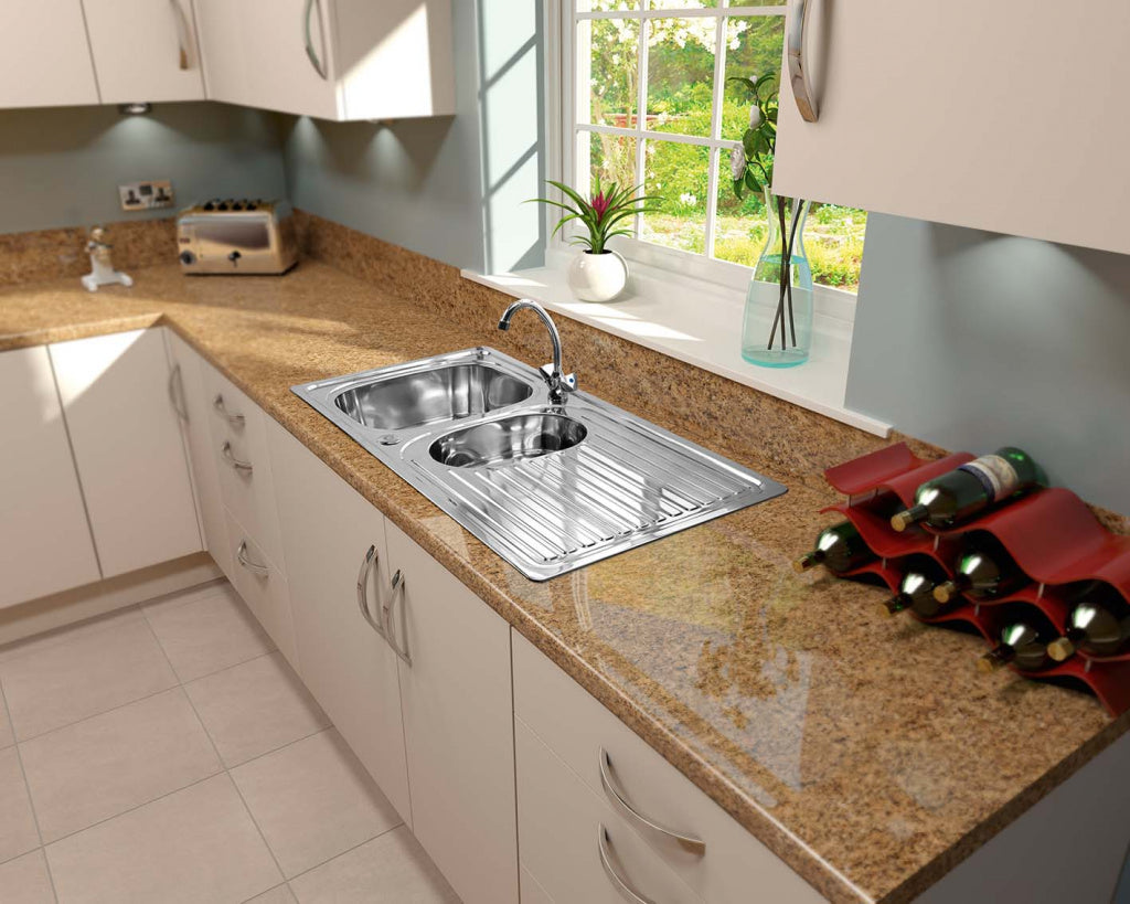 SupaPlumb Reversible 1.5 Bowl Sink