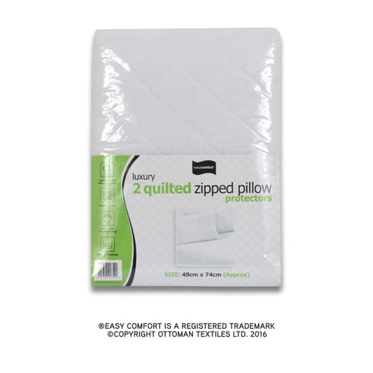 Easy Comfort Quilted Pillow Protector