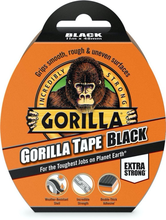 Gorilla Tape Noir Rouleau de 32 m