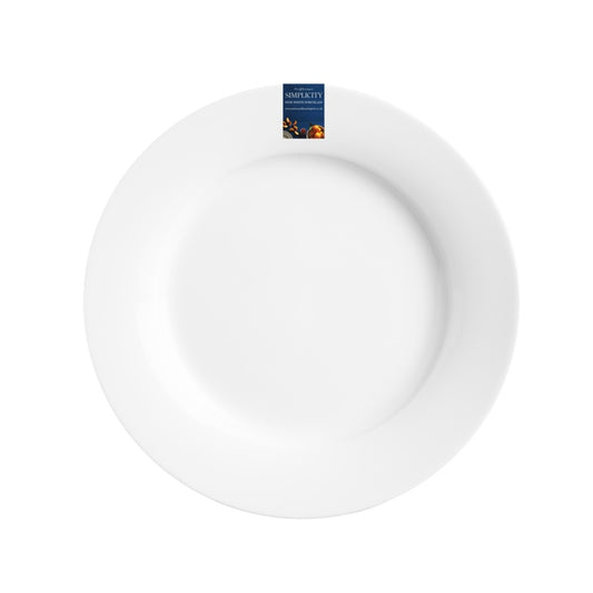 Price &amp; Kensington Assiette plate à bord Simplicity