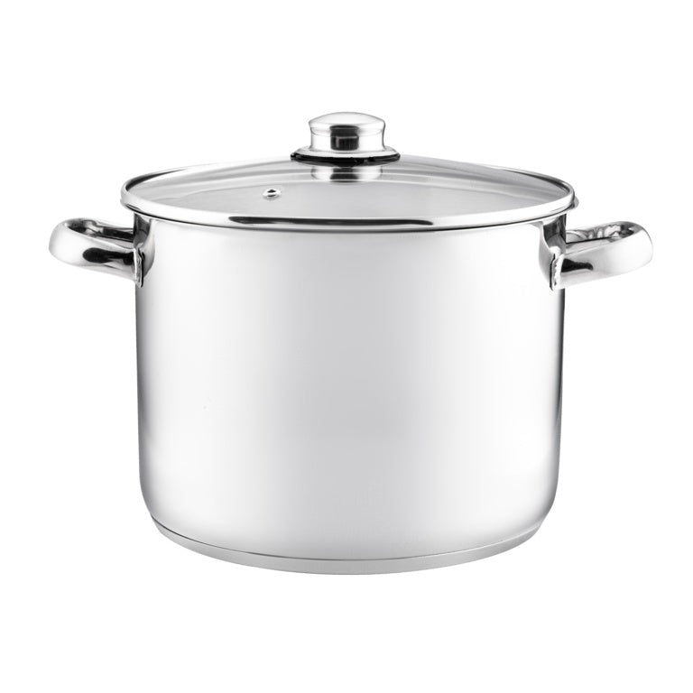 Pendeford Stainless Steel Collection Deep Stock Pot 24cm