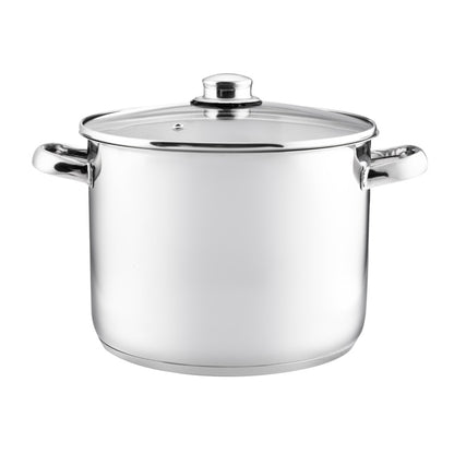 Pendeford Stainless Steel Collection Deep Stock Pot 24cm