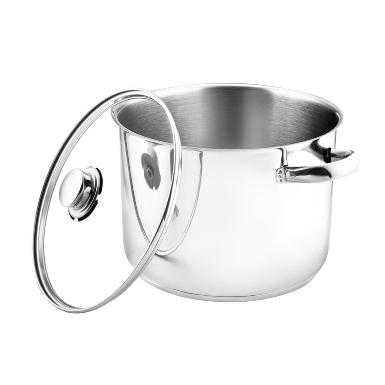 Pendeford Stainless Steel Collection Deep Stock Pot 24cm