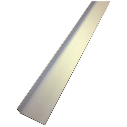 Rothley Angle Unequal Sided - Anodised Alumium - Silver 25mm x 20mm x 2mm x 2m