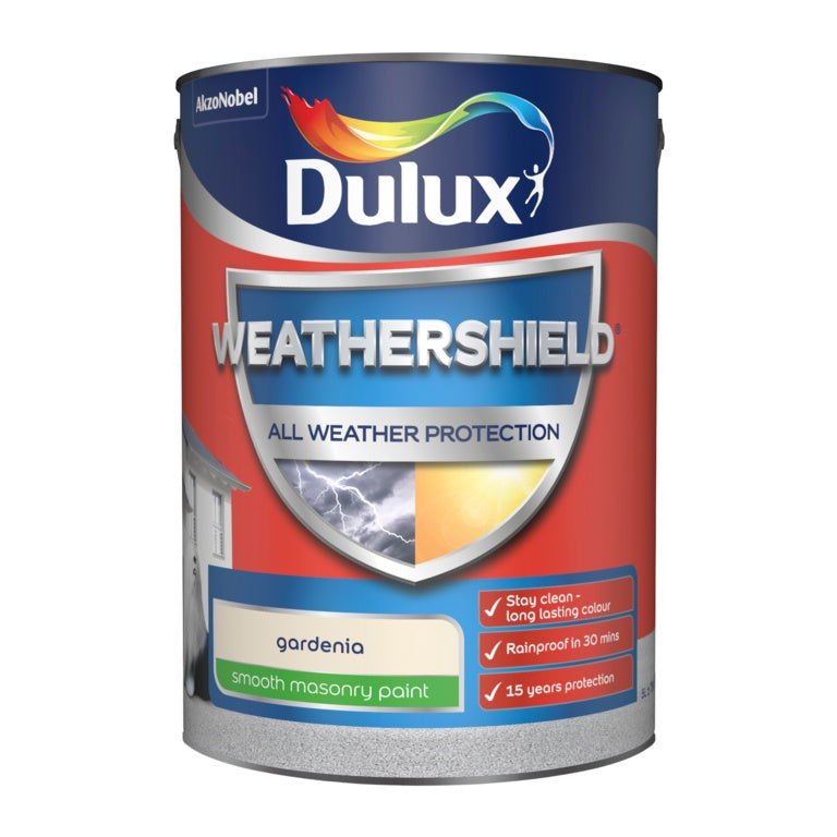 Dulux Weathershield Smooth Masonry Paint 5L