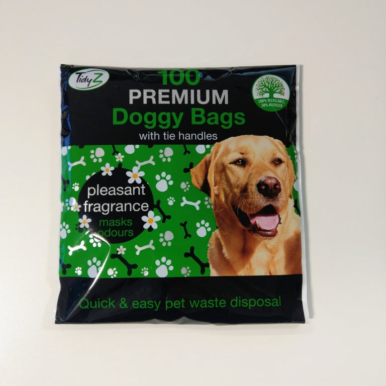 Tidyz Poop Bags Box of 100 Premium Fragranced