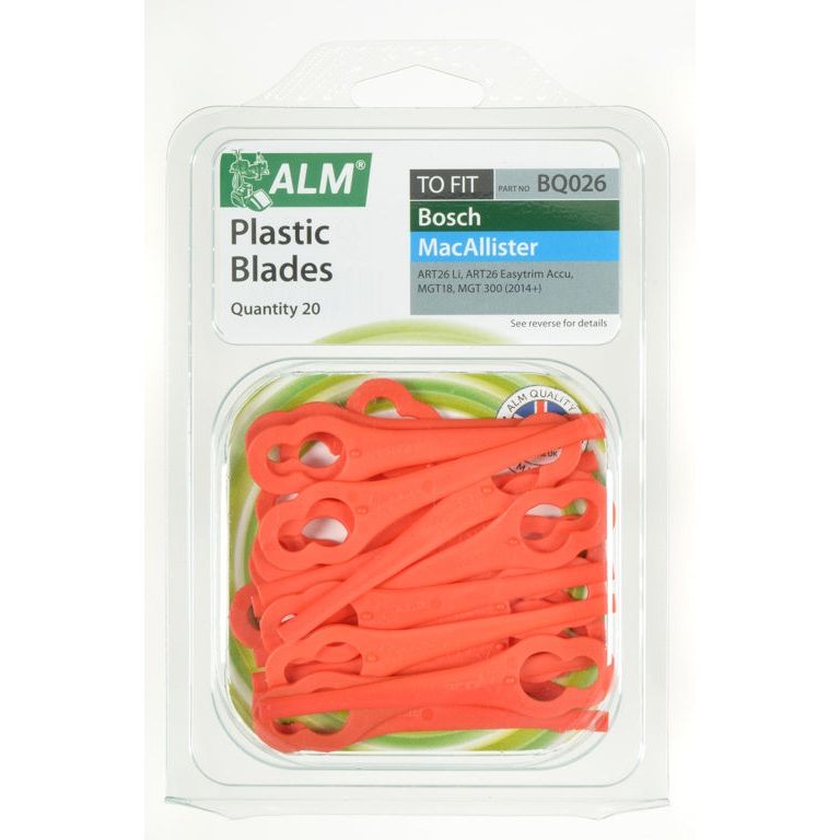 ALM Plastic Blades - Red