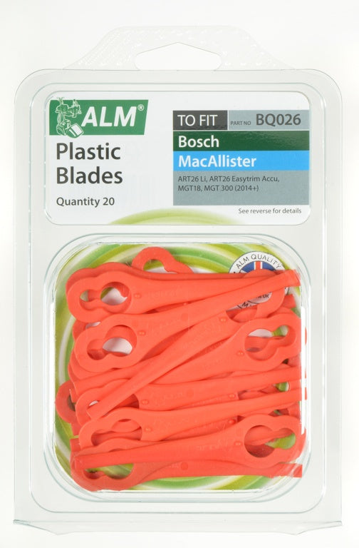 ALM Plastic Blades - Red