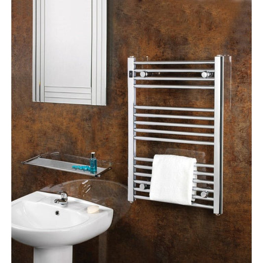 SupaPlumb Chrome Straight Towel Rail